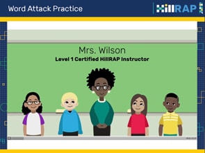 Hill Word Attack interactive